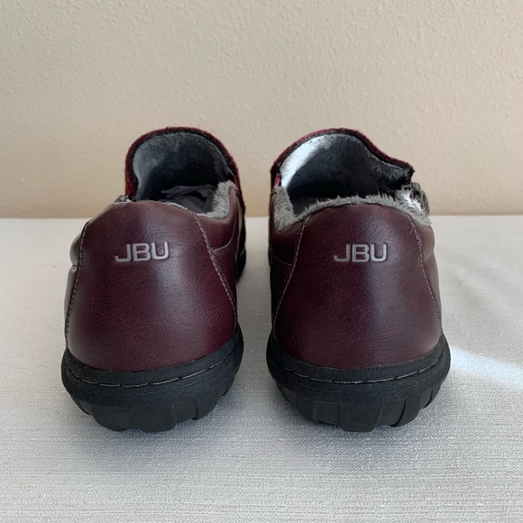 JBU by Jambu Crimson Wine Vegan Flat Oxford Woman’s 9M - Picture 10 of 12